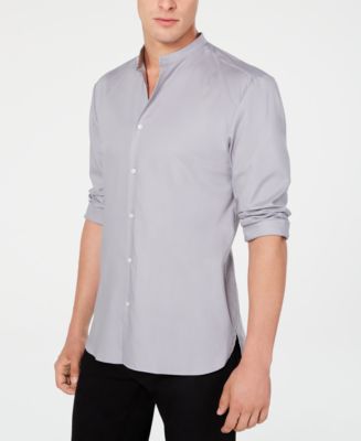 Hugo Boss Men's Mandarin Collar Shirt - Macy's