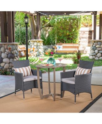 Ellie Outdoor 3pc Bistro Set