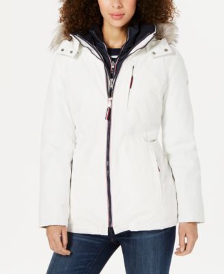 white parka coat womens