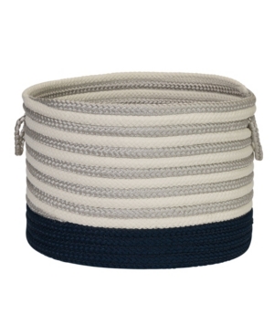 Colonial Mills Chloe Stripe Braided Storage Basket