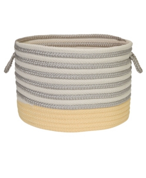 Colonial Mills Chloe Stripe Braided Storage Basket