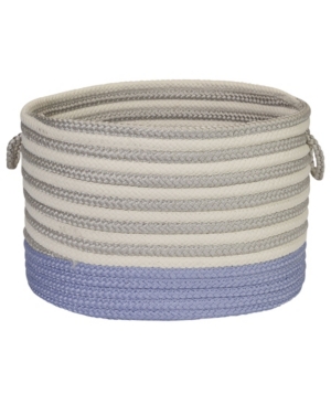 Colonial Mills Chloe Stripe Braided Storage Basket