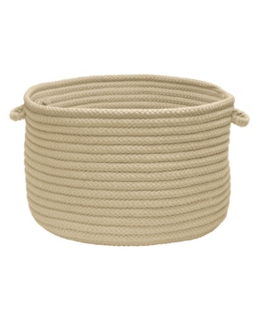 Simply Home Solid Braided Storage Basket