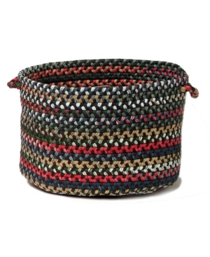 Colonial Mills Chestnut Knoll Braided Storage Basket