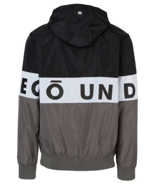 Ecko Unltd Men's Blocked Varsity Windbreaker