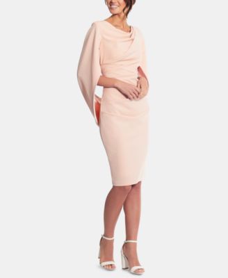 Caped Sheath Dress