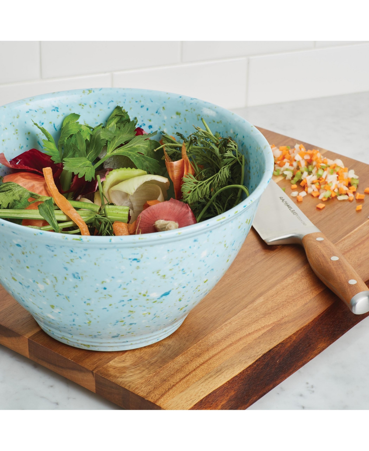 RACHAEL RAY KITCHENWARE GARBAGE BOWL, 4-QT.