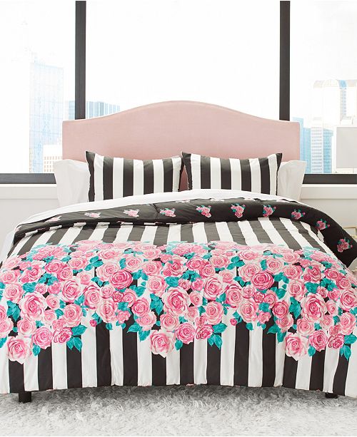 Betsey Johnson Romantic Roses Comforter Set King Reviews