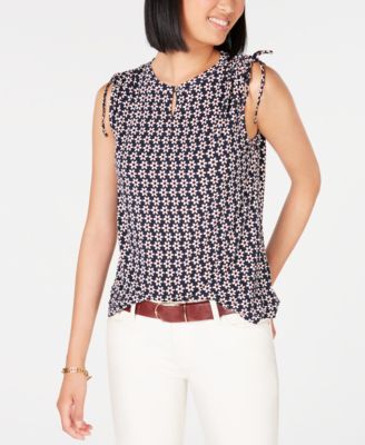 macy's tommy hilfiger blouses