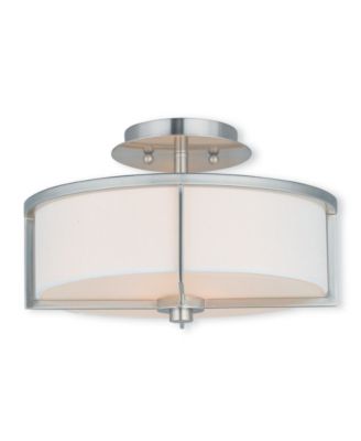 Livex - Wesley 2-Light Large Ceiling Mount