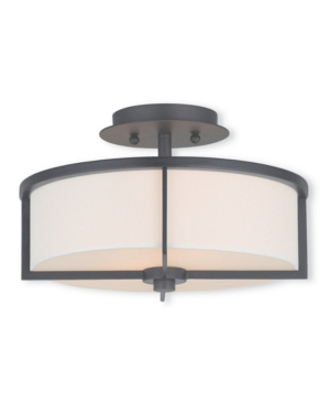 Livex Wesley 2-Light Large Ceiling Mount
