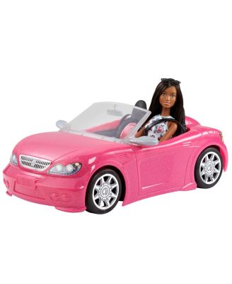 barbie doll and vehicle