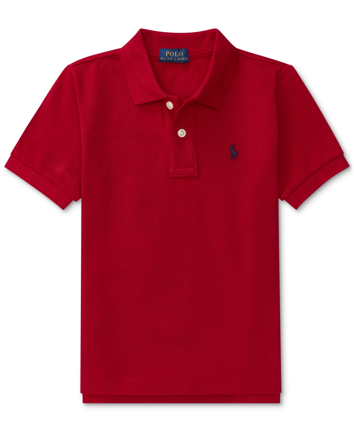 Polo Ralph Lauren Toddler and Little Boys Cotton Mesh Polo Shirt - RL 2000 Red