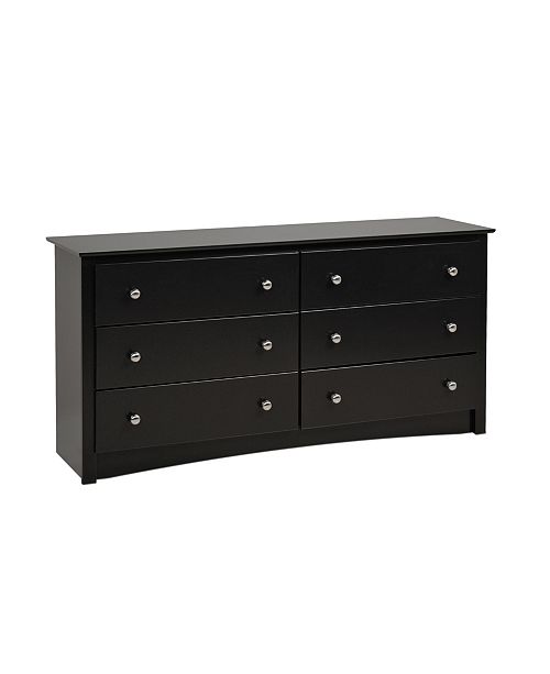 Prepac Sonoma 6 Drawer Dresser Reviews Furniture Macy S