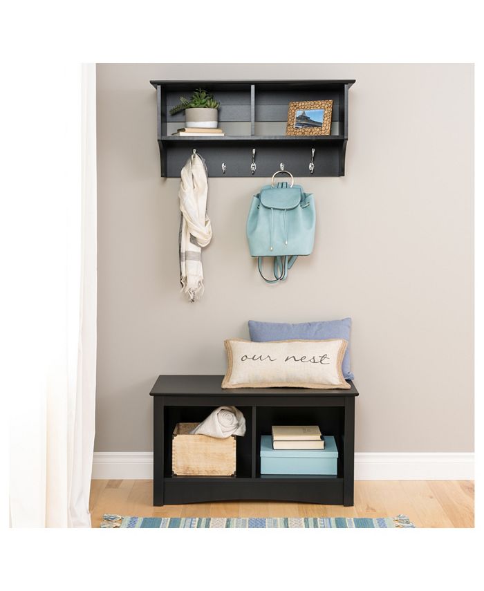 Prepac 36" Wide Hanging Entryway Shelf & Reviews Furniture Macy's