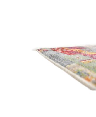 Bayshore Home Tempe Tmp4 Multi 2' 7" x 10' Runner Area Rug