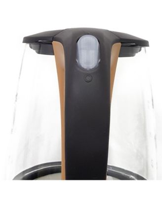 Emerald Electronics USA Inc. Emerald 1.2L Electric Glass Tea Kettle