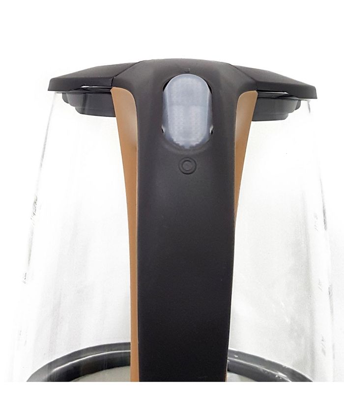 Emerald Electronics USA Inc. Emerald 1.2L Electric Glass Tea Kettle