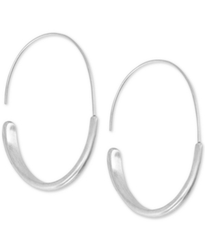 image of Lucky Brand Large Modern Hoop Earrings 2-1/8