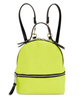 yellow steve madden backpack