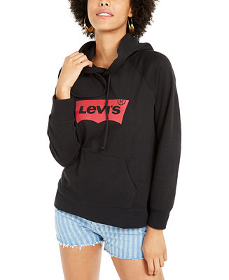 Levi's Women's Logo-Graphic Hoodie & Reviews - Women - Macy's