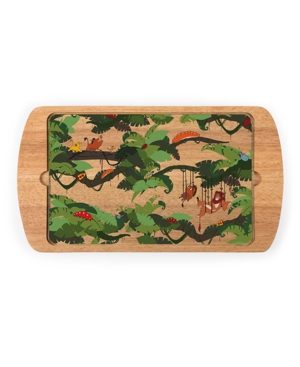 Picnic Time Toscana By  Disney's The Lion King Billboard Glass Top Serving Tray In Multi