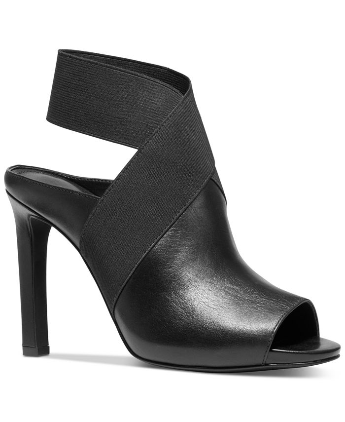 Michael Kors Ames Peep Toe Shooties - Macy's