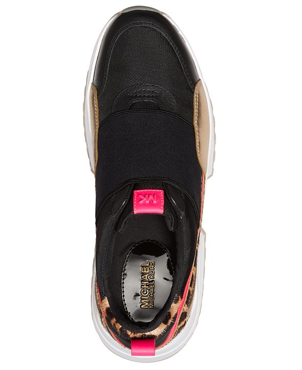 michael michael kors cosmo leather sneaker boot