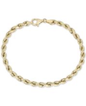 Bracelets Gold Rope Chain Shop Gold Rope Chain Macy s