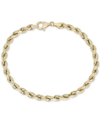 10K Gold Double Rope Bracelet