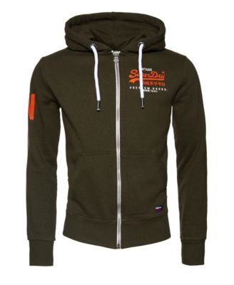 superdry premium goods zip hoodie