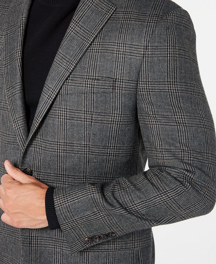 Ralph Lauren Men's Classic Fit Neat Ultraflex Sport Coat Brown Size 40