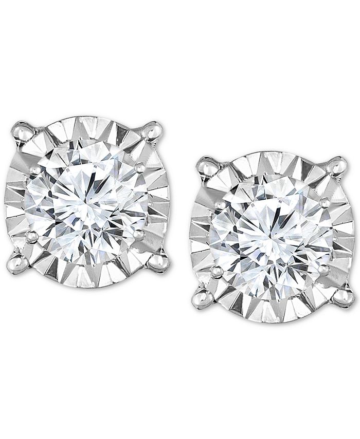 Macy's trumiracle diamond earrings clearance