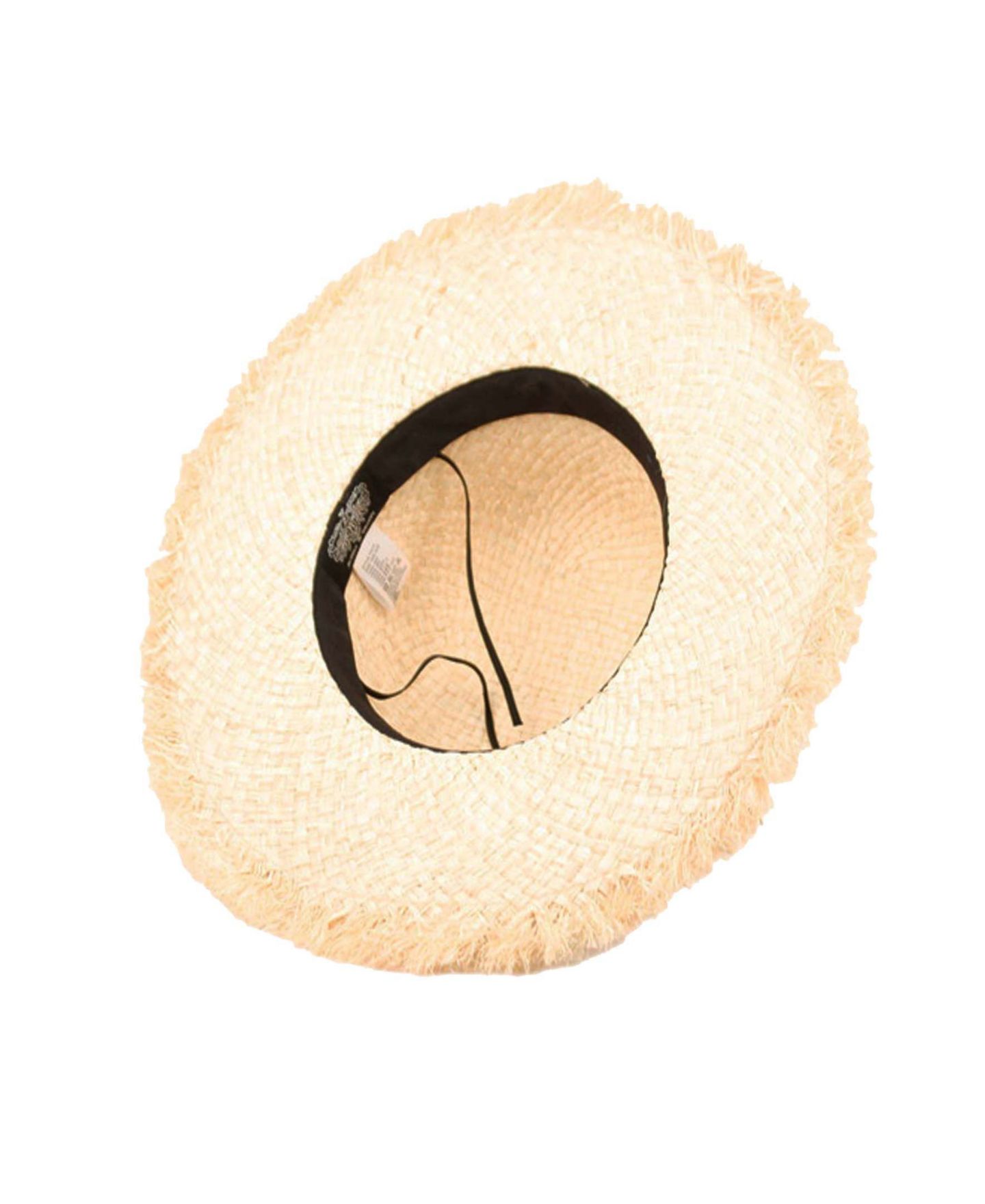 Женский головной убор Epoch Hats Company Raffia Straw Raw Edge Floppy Hat, цвет: Натуральный — фото 4