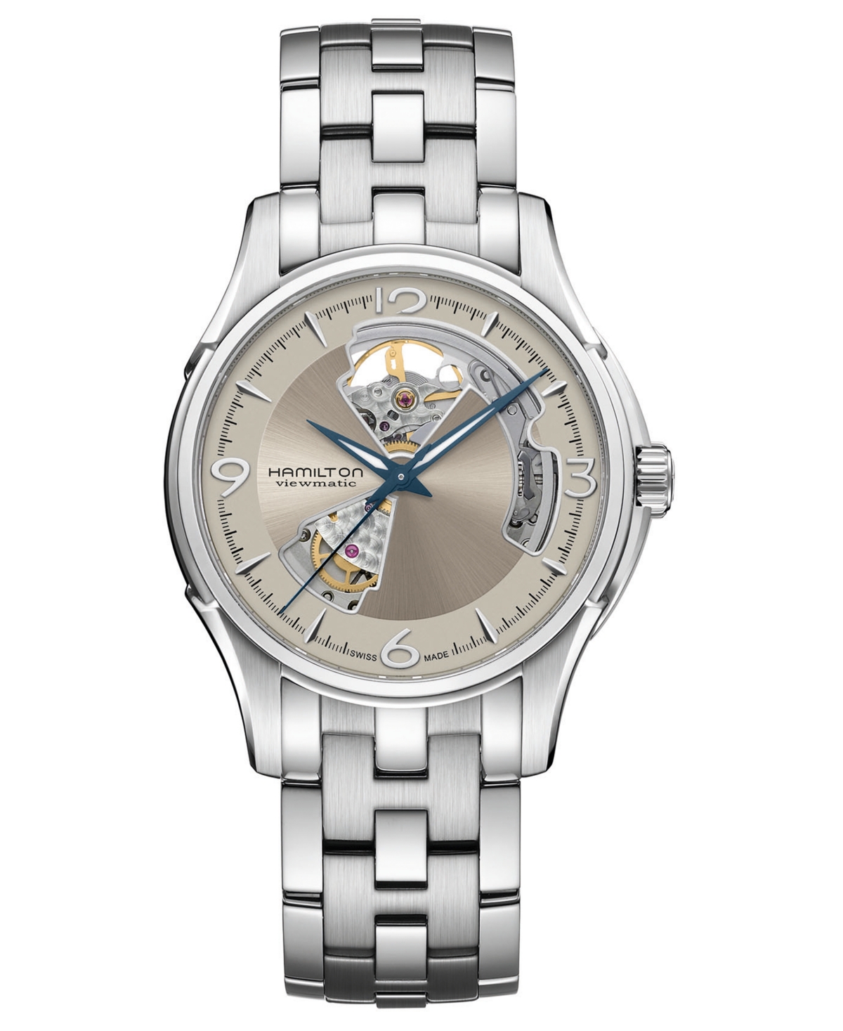 Hamilton Men's Swiss Automatic Jazzmaster Stainless Steel Bracelet Watch 40mm