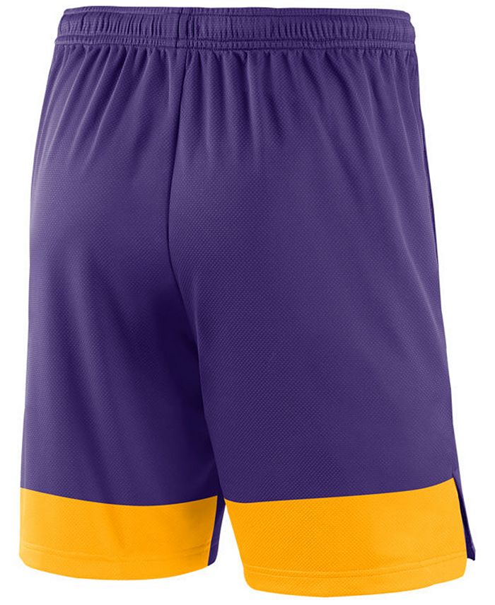 Nike Men's LSU Tigers Breathe Knit Shorts - Macy's