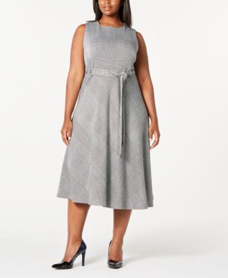 macys plus size calvin klein dresses