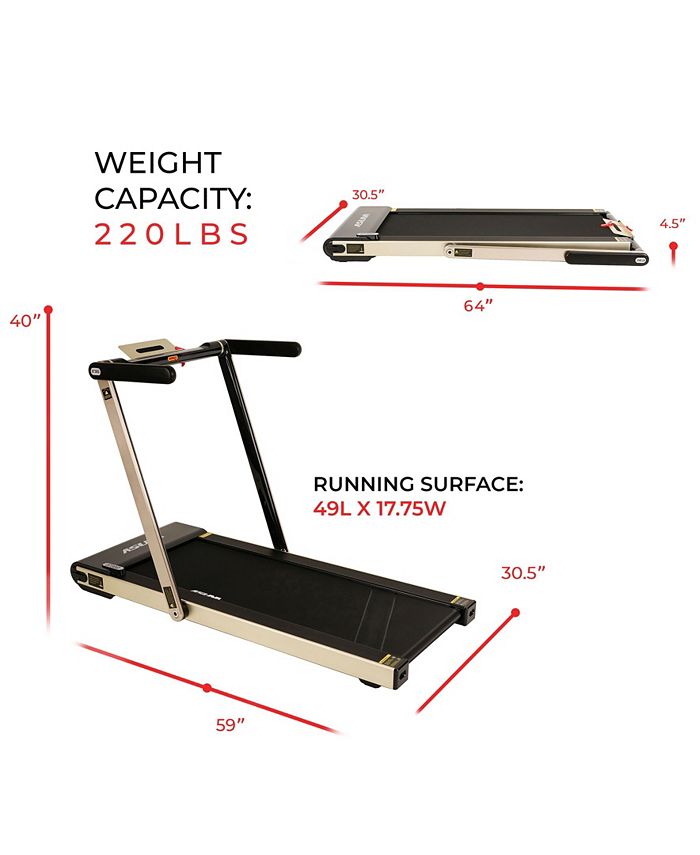 Sunny Health & Fitness Asuna 8730G Slim Folding Motorized Treadmill