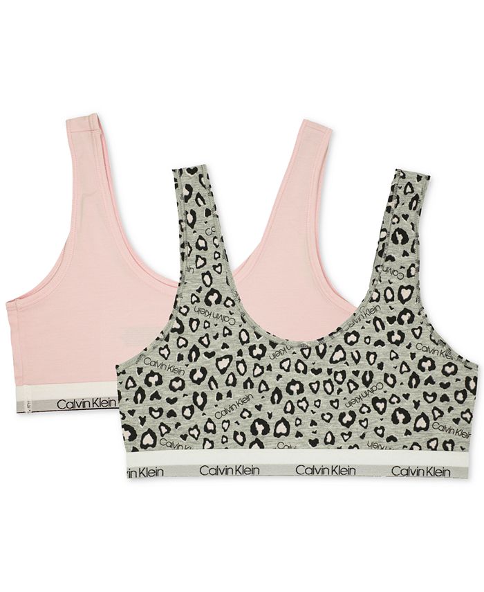 Calvin Klein Big Girls 2Pk. Bralettes Macy's