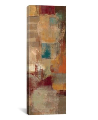 Oriental Trip Panel Ii by Silvia Vassileva Gallery-Wrapped Canvas Print - 36" x 12" x 0.75"