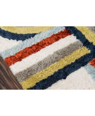 Novogratz Retro Ret-5 Multi 2'3" x 7'6" Runner Area Rug