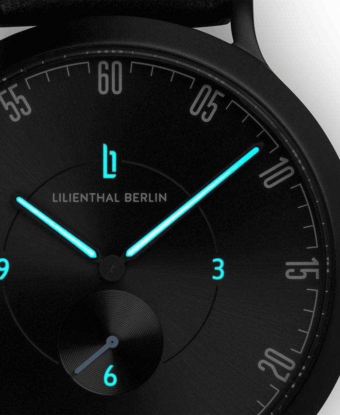 Lilienthal Berlin L1 All Black Mesh Watch 37mm Macy's