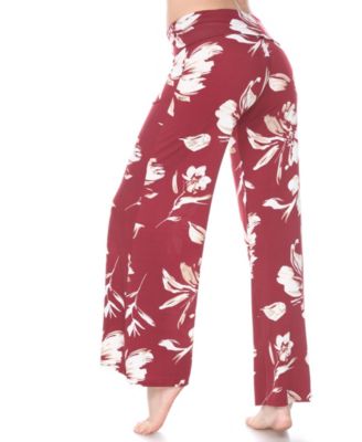 Flower Print Palazzo Pants