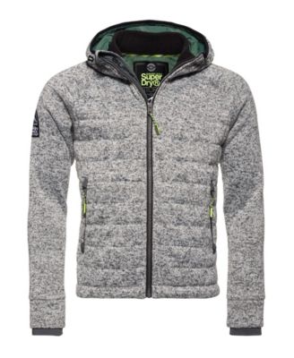 superdry storm quilted zip hood