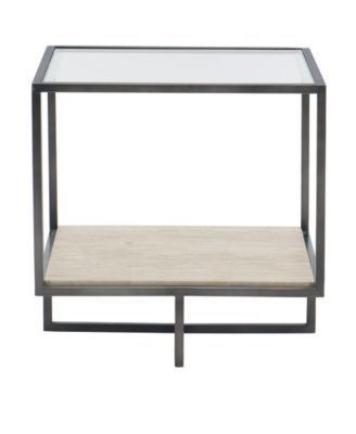 Bernhardt - Harlow Metal Square End Table