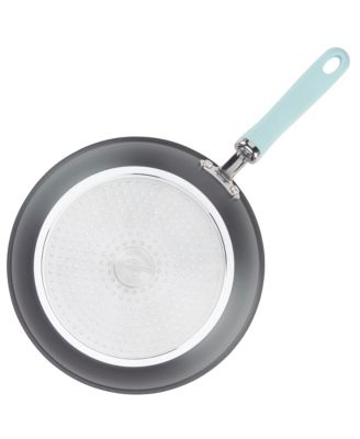 Create Delicious Hard Anodized Aluminum Nonstick 10.25" Deep Skillet