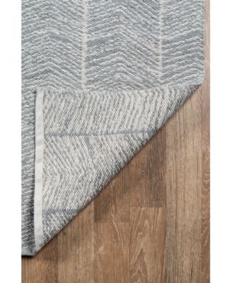 Easton Eas-2 Machine-Washable Congress Gray 5' x 7'6" Area Rug