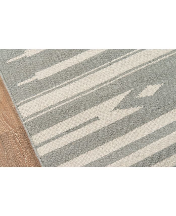 Erin Gates Thompson Tho1 Billings Gray 3'6" x 5'6" Area Rug Macy's