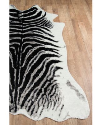 Acadia Aca-1 Zebra 5'3" x 7'10" Area Rug