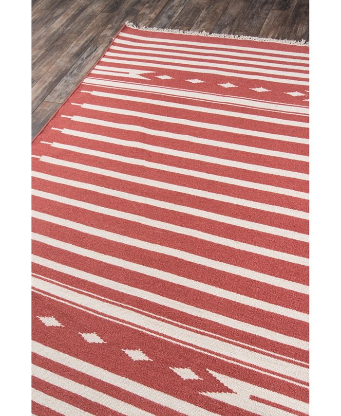 Erin Gates Thompson Tho1 Billings Red 7'6" x 9'6" Area Rug Macy's